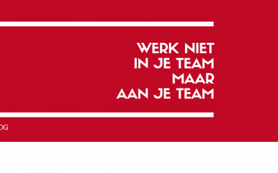 Faciliteer je team de goede kant op!