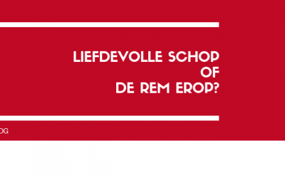 Leidinggeven, kies jij voor de liefdevolle schop op gooi je de rem erop?